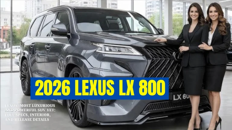 2026 Lexus LX 800