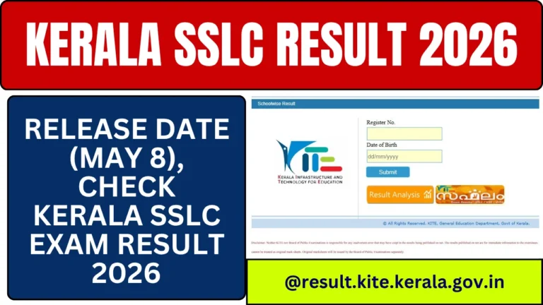 Kerala SSLC Result 2026