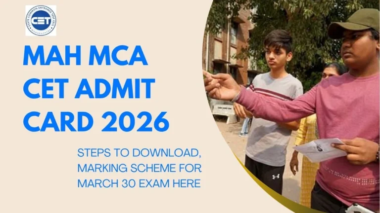 MAH MCA CET Admit Card 2026