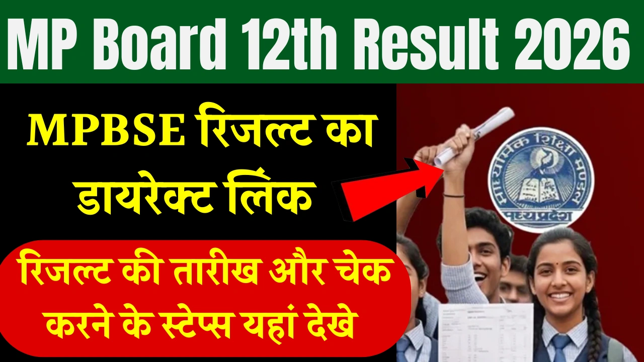 MP Board 12th Result 2026