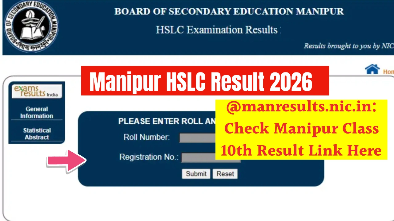Manipur HSLC Result 2026