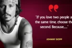 Quote of the Day by Johnny Depp