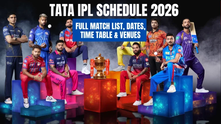 TATA IPL Schedule 2026