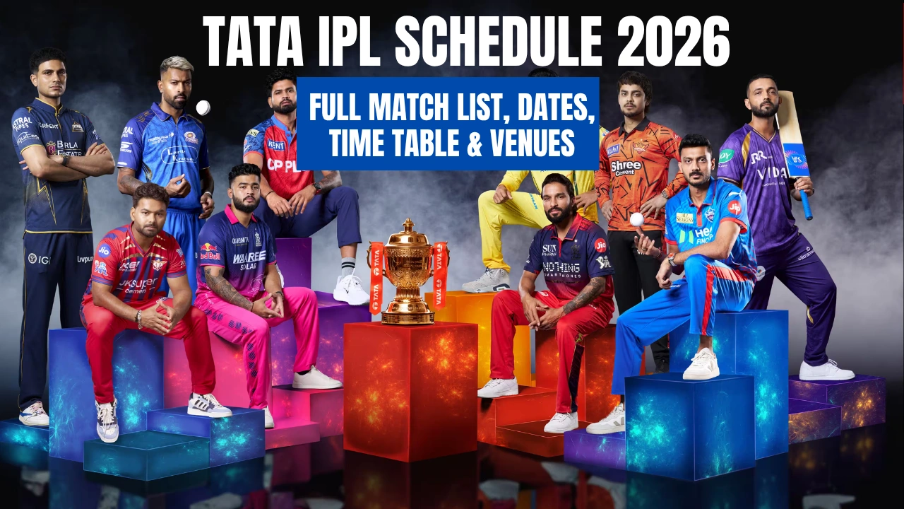 TATA IPL Schedule 2026